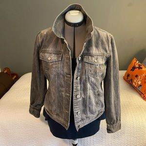 Aeropostale Distressed Jean Jacket (L)